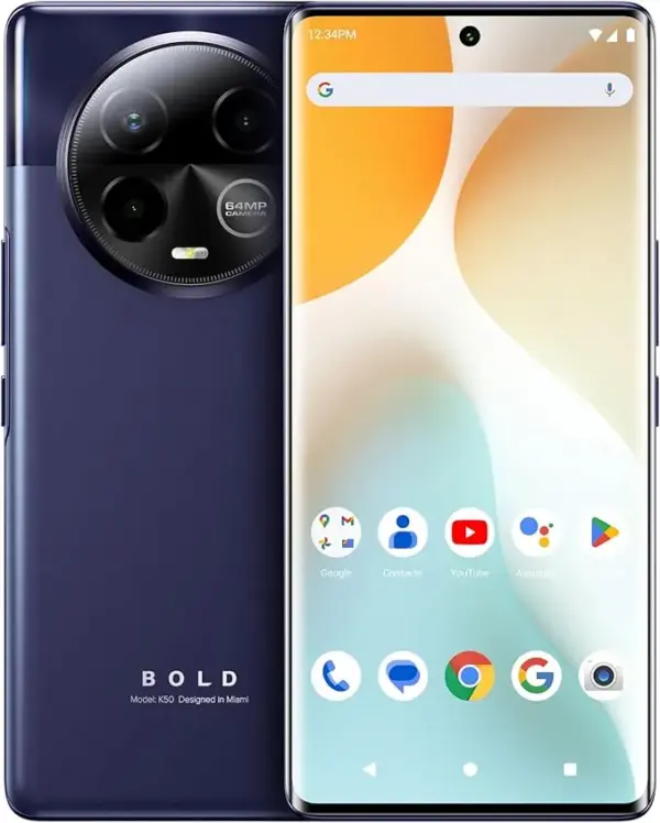 Tracfone | Motorola Moto g Play 2024 | Locked | 64GB | 5000mAh Battery | 50MP Quad Pixel Camera | 6.5-in. HD+ 90Hz Display | Sapphire Blue