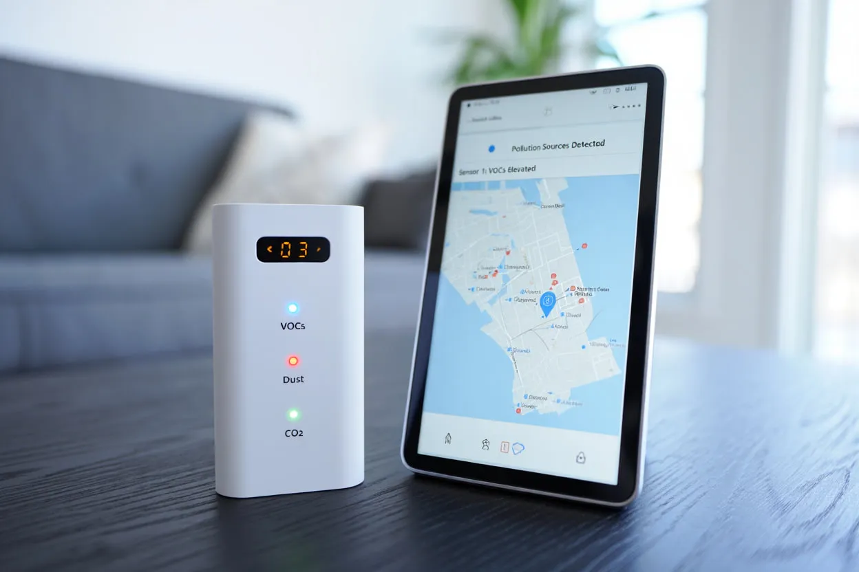 Whole-Home Air Quality Mesh Network