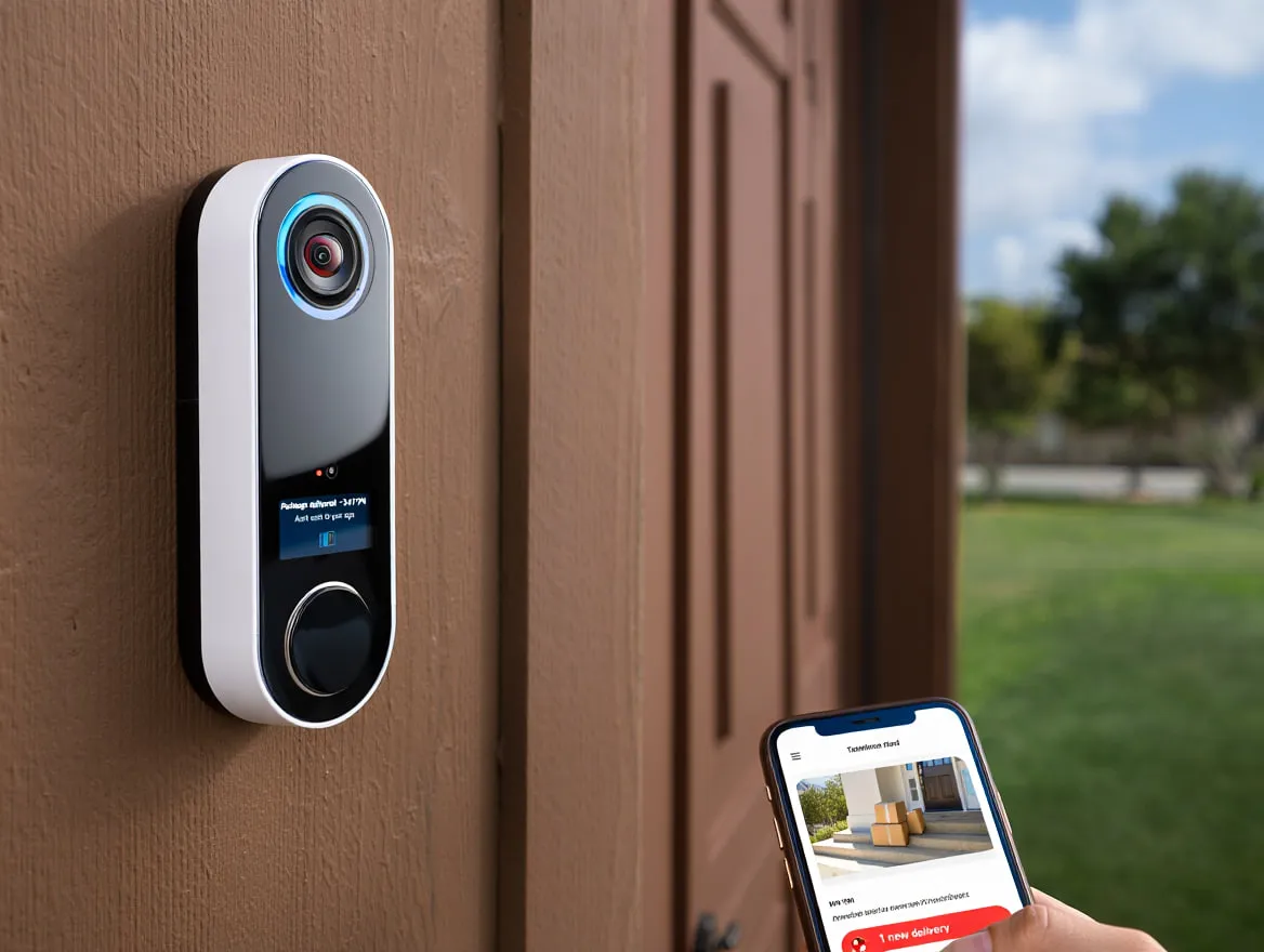 Smart Doorbell with Parcel Protection