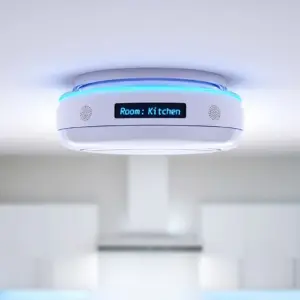 Connected Smoke Detector with Location ID