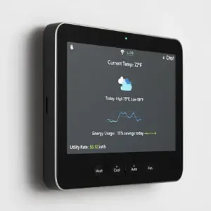 Thermostat with Predictive Pre-Heating/Cooling