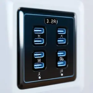 Smart Wall Outlet with USB-C PD