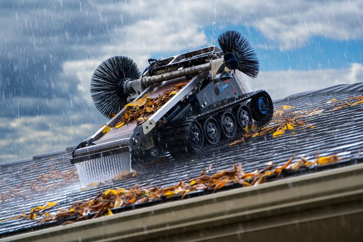 Robotic Gutter & Roof Cleaner